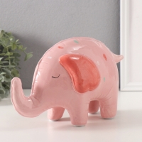 Копилка керамика "Слонёнок-шарик в конфетти" 21,9х10,7х14,1 см