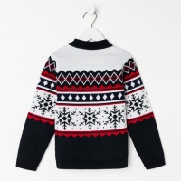 Джемпер вязаный детский KAFTAN "Snow" размер 30, (98-104 см)