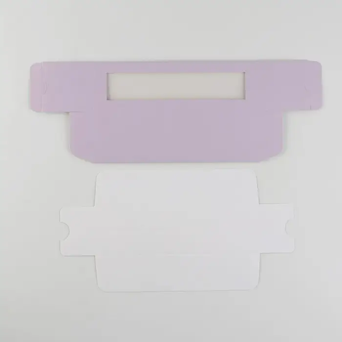 Коробка для макарун, кондитерская упаковка, &laquo;Лаванда&raquo;, 5.5 х 18 х 5.5 см