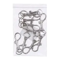 Карабин узкий, 6,2 см (ширина проушины 1,7 см)