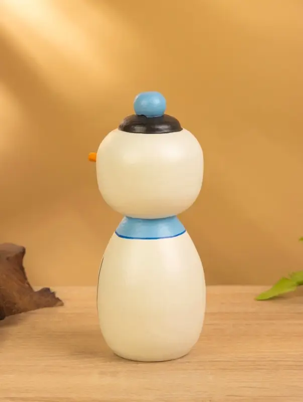 Деревянная кукла кокеши &laquo;Снеговик&raquo;, 7&times;8.5&times;17 см