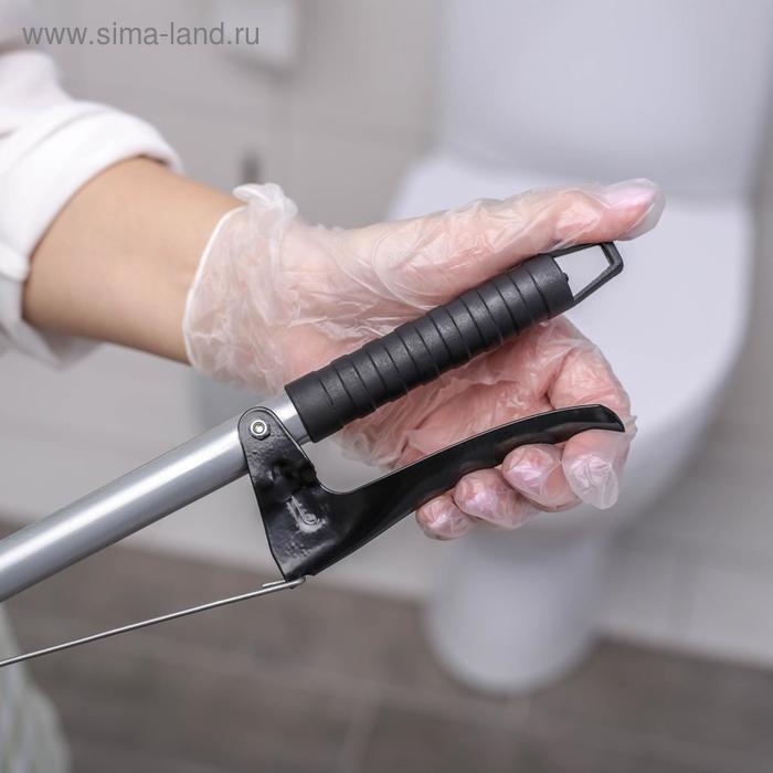 Захват для мусора, 12&times;90 см, пластиковые держатели