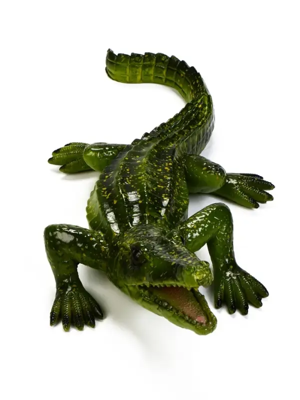 Садовая фигура 15 х  35 х 7 см "Крокодил"