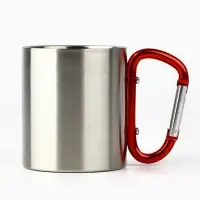 Кружка туристическая с карабином &laquo;Россия&raquo;, 180 мл