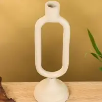 Подсвечник на 1 свечу "Фисташковый" 8,5х,8,5х26 см