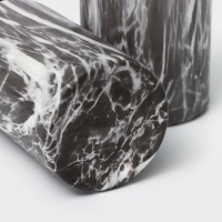 Набор аксессуаров для ванной комнаты SAVANNA, 2 предмета: дозатор, стакан, цвет серый