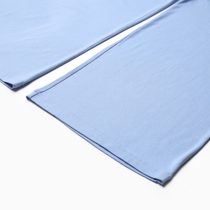 Комплект женский (лонгслив, брюки) MINAKU: Home collection цвет голубой, р-р 48 Комплект женский (лонгслив, брюки) MINAKU: Home collection цвет голубой, р-р 48