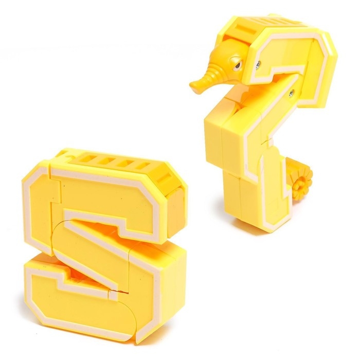 Робот «Дино-буква», трансформируется в динозавра, МИКС Робот «Дино-буква», трансформируется в динозавра, МИКС