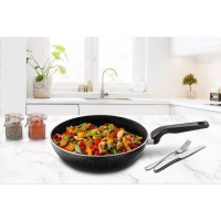 Cковорода Вок Rock 04235628, 28 см с антипригарным покрытием