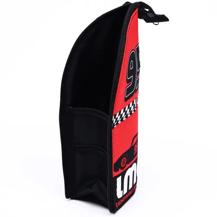 Пенал-тубус мягкий, 20х9 см, Тачки