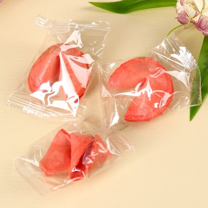 Печенье &laquo;Цвети от счастья&raquo; с предсказанием, 3 шт. х 6 г.