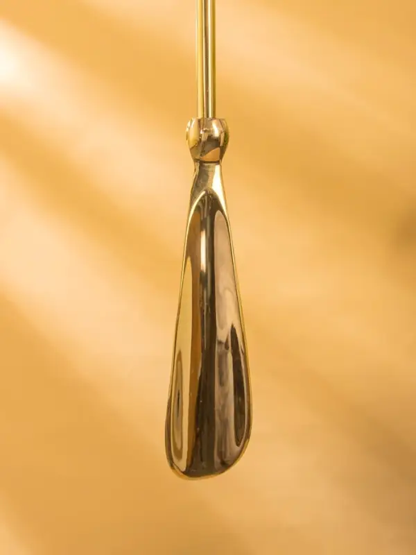 Ложка для обуви "Морская" 51 см, латунь