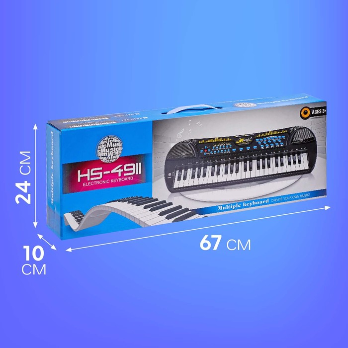 Пианино &laquo;Музыкальное счастье&raquo;, 49 клавиш