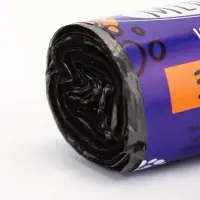 Мешки для мусора 35 л, ПНД толщина 10 мкм, 30 шт в рулоне, цвет черный