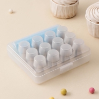 Набор кондитерский, 15 предметов: 12 насадок в боксе, 1 адаптер, кондитерский мешок Набор кондитерский, 15 предметов: 12 насадок в боксе, 1 адаптер, кондитерский мешок