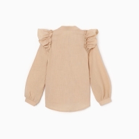 Блузка для девочки MINAKU цвет светло-бежевый, рост 146 см Блузка для девочки MINAKU цвет светло-бежевый, рост 146 см