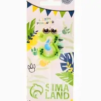 Свеча для торта цифра 3 &laquo;Зверюшка&raquo;, 5 см