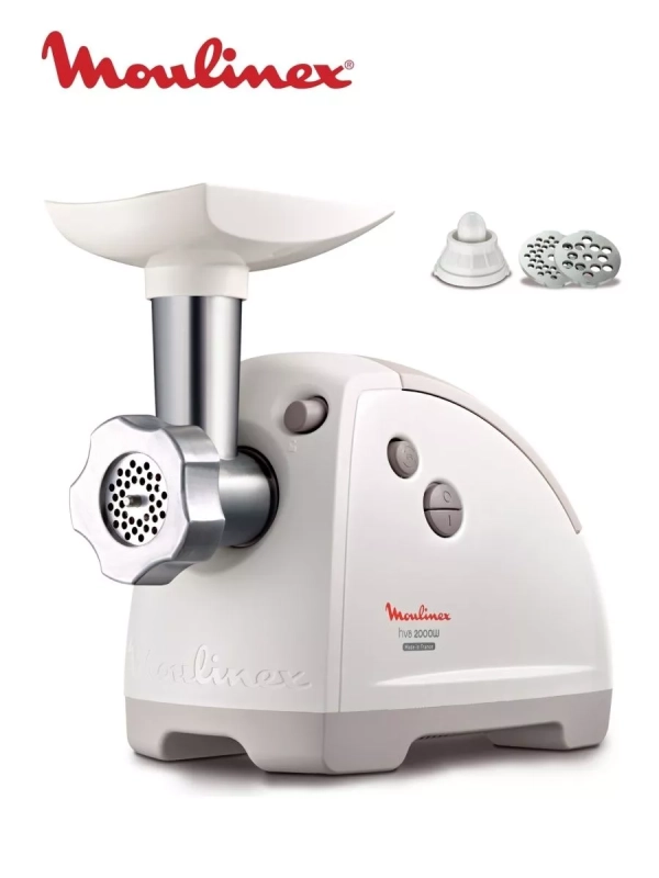 Мясорубка электрическая HV8 ME620132, 2000 Вт, белая