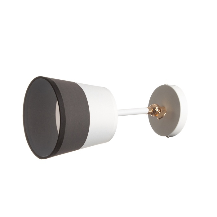 Бра "Селена" Е27 40Вт бело-золотой 14х14х11 см