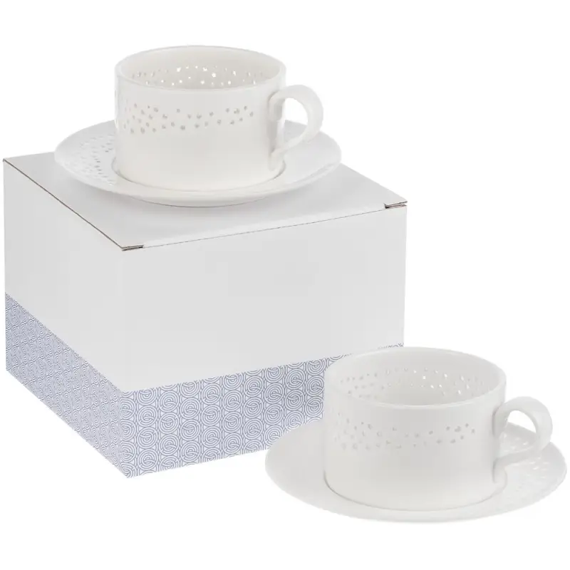 Набор Coralli Luziano на 2 персоны, белый Набор Coralli Luziano на 2 персоны, белый