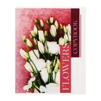 Тетрадь 48 листов в клетку Calligrata &laquo;Флористика&raquo;, обложка мелованный картон, блок №2, белизна 75% (серые листы), МИКС