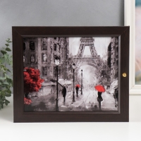 Ключница "Париж" венге 24х29 см Ключница "Париж" венге 24х29 см