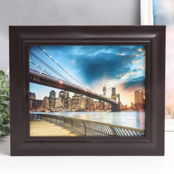 Ключница Ключница "Вечерний мегаполис" Венге 26х31х4,5 см