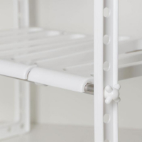 Полка под раковину раздвижная, 26&times;50(70)&times;38 см, цвет белый