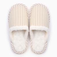 Тапочки женские, размер 38-39, бежевый