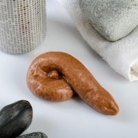 Фигурное мыло "Сюрприз" коричневое, 80гр Фигурное мыло "Сюрприз" коричневое, 80гр