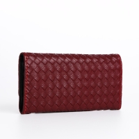 Кошелёк женский на кнопке, цвет красный Кошелёк женский на кнопке, цвет красный