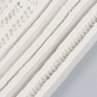 Молд силикон "Макраме" 19,6х11,1х1,2 см Молд силикон "Макраме" 19,6х11,1х1,2 см