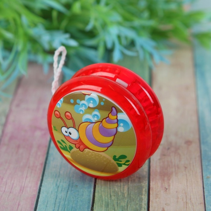 Йо-Йо &laquo;Морские жители&raquo;, световой, цвета МИКС, в шоубоксе