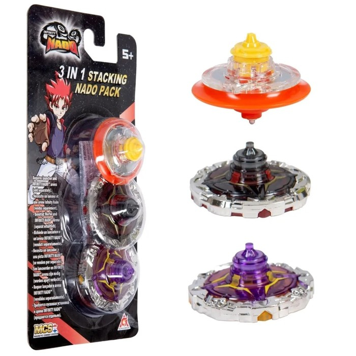 Волчок Инфинити Надо &laquo;Стакинг 3-в-1 Fiery Dragon&raquo;