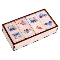 Настольная игра «Домино. Транспорт» Настольная игра «Домино. Транспорт»