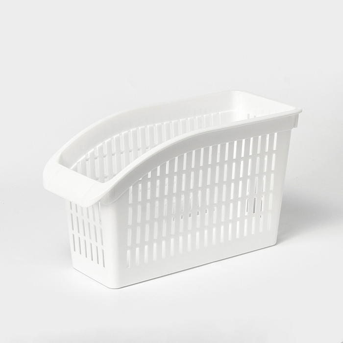 Корзина для хранения, 29&times;13&times;17 см, цвет белый