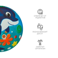 Мяч детский ZABIAKA &laquo;Дельфинчик&raquo;, d=22 см