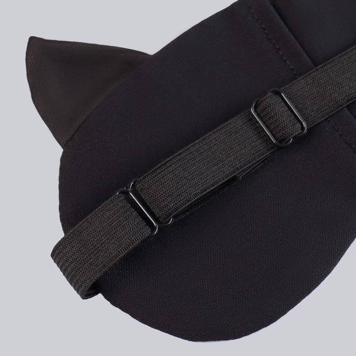 Маска для сна &laquo;Киса&raquo;, 19 &times; 11 см, резинка одинарная, разноцветная