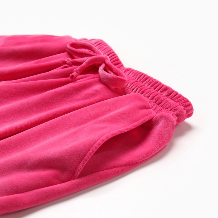 Костюм детский (свитшот, брюки) KAFTAN Plushy р.34 (122-128), фуксия Костюм детский (свитшот, брюки) KAFTAN Plushy р.34 (122-128), фуксия