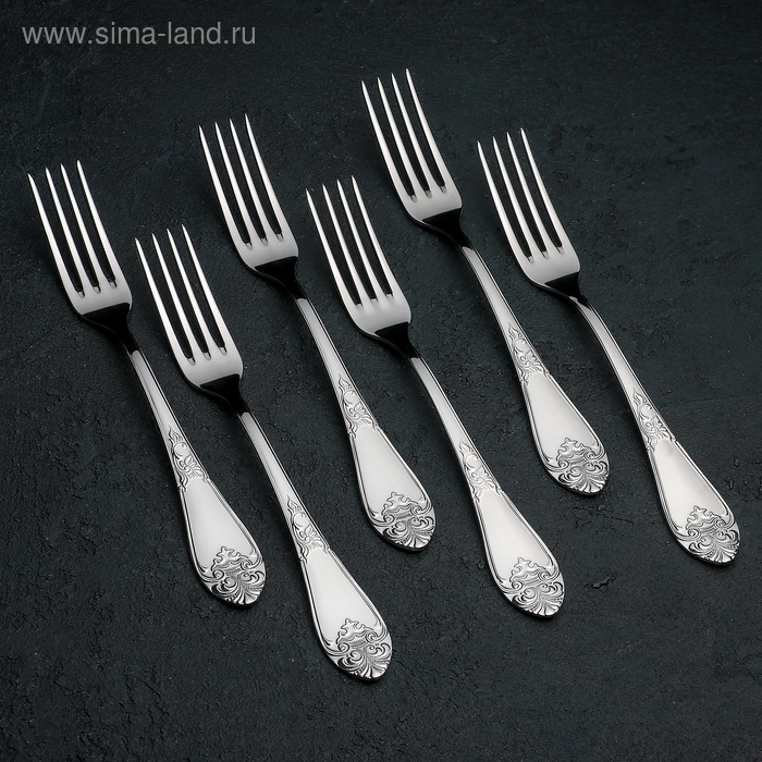 Набор столовых приборов &laquo;Дворцовый&raquo;, 18 предметов, картонная коробка