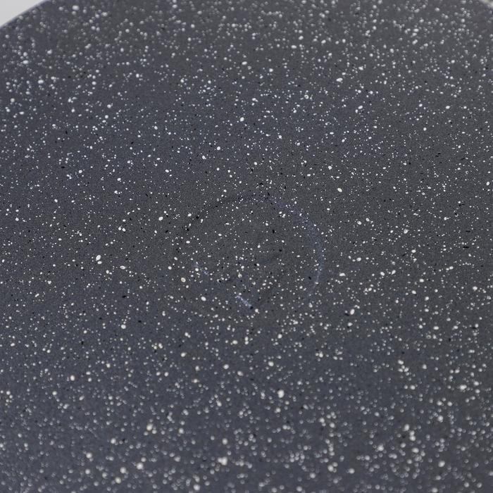 Сковорода &laquo;Гранит&raquo;, d=26 см, съёмная ручка, антипригарное покрытие, цвет серый