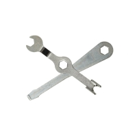 Конструктор металлический №1 для уроков труда, 206 деталей