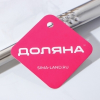 Половник из нержавеющей стали Доляна &laquo;Стандарт&raquo;, 100 мл, h=31 см, цвет серебряный