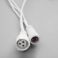 Гирлянда &laquo;Бахрома&raquo; 3 &times; 0.6 м, IP44, УМС, белая нить, 160 LED, свечение мульти, 220 В