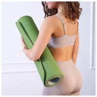 Коврик для йоги Sangh, 183&times;61&times;0,6 см, цвет зелёный