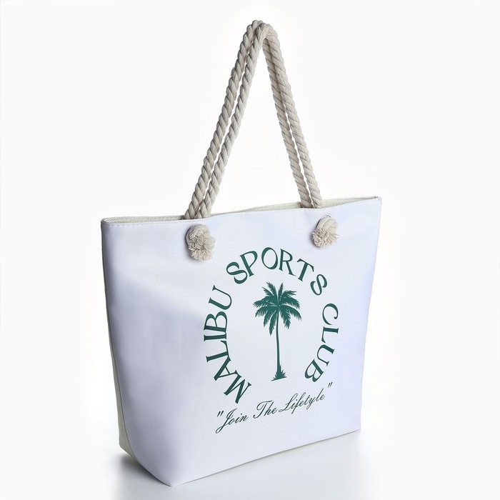 Сумка женская пляжная Nazamok Сумка женская пляжная Nazamok "Malibu sports club", 47*37*13,5 см