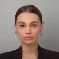 Серьги со стразами &laquo;Вспышка&raquo; круг, цвет белый в серебре