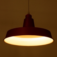 Светильник Ronald 1х40Вт Е27 пр-1м алый 36х36х15см