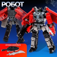 Робот &laquo;Спецбот. Экскаватор&raquo;, трансформируется, собирается в 1 большого из 7 роботов