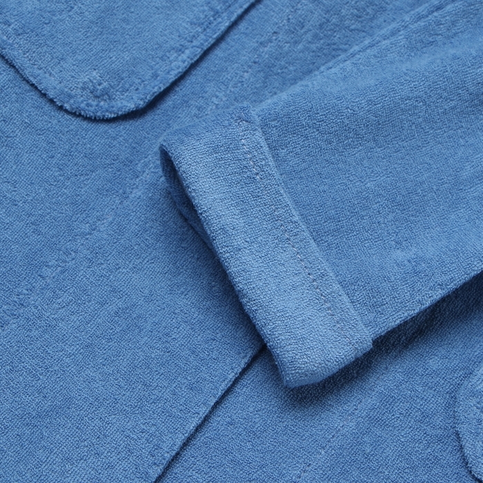 Халат для мальчика, цвет темно-голубой, рост 116 см Халат для мальчика, цвет темно-голубой, рост 116 см